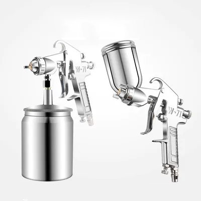 Nhập khẩu Đức chất lượng cao súng phun sơn trên và dưới nồi bằng khí nén công cụ phun nồi đồ nội thất sơn xe súng hộ gia đình xịt thật súng phun sơn không ra sơn súng phun sơn sần thùng loa