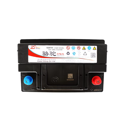 ac quy ô tô Pin Camel 55414 thích hợp cho Santana 2000/3000 cũ Jetta cờ đỏ ắc quy 54AH thay bình ắc quy xe ô tô xe hết ắc quy