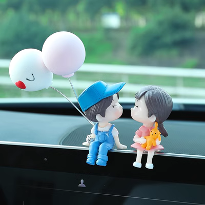Trang trí cửa gió ô tô, điều hòa, trang trí ô tô, đồ sáng tạo dễ thương, đồ dùng nội thất ô tô lót lưng ghế văn phòng