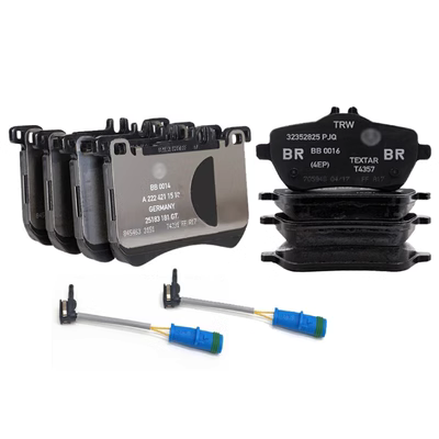 Áp dụng Mercedes -Benz GLK300GLE320ML400GL350GLC trước E200L C200L C200 Pad S320 thắng đĩa ô tô phanh trống