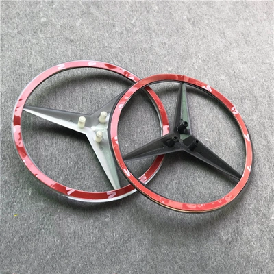 tem xe oto Mercedes-Benz A-class B-class C-class E-class S-class C200 E260 S350L cốp sau logo ngôi sao logo xe logo logo ba chấu hình dán xe oto đẹp logo các hãng xe ô tô