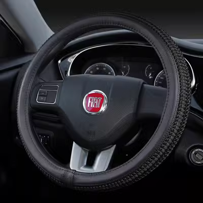 Bọc vô lăng ô tô mùa hè Fiat Feixiang Zhiyue Ling Ya Pailio Fei Yue bọc lụa băng bốn mùa phổ quát dây curoa điều hòa xe ô tô boc volang oto