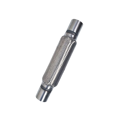 Ống xả ô tô và xe tải kết nối mềm lưới mềm ống lượn sóng phần mềm thép không gỉ phụ kiện phổ quát mô hình hàn chịu nhiệt độ cao cao su treo ống xả