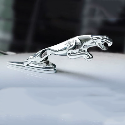 Nhãn hiệu sáng tạo Jaguar gốc XE XF XJL XEL XFL Vỏ bọc Thép không gỉ Terminal dán xe oto biểu tượng xe ô tô