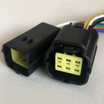Đầu nối chống nước ô tô 3p 2 lõi dây nối 4p cắm mông nam và nữ 16 lỗ DJ70216Y-1.8 cos nối thẳng cos nối
