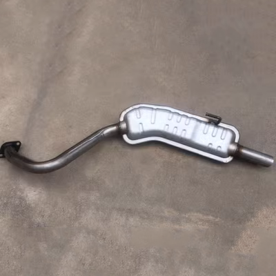 Thích hợp cho bộ phận giảm thanh phía sau xe Huatai Hyundai Trak Bộ giảm thanh ống xả phần giữa bằng thép 409 ống xả đoạn cuối kia morning ống xả cặn pô e