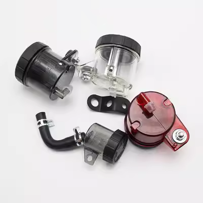 thước lái điện Xe máy điện con bào ngư cải tiến trực tiếp đẩy lên bơm ly dầu lớn phanh trước bơm dầu đen tròn trái phải bình dầu lớn giá bình dầu trợ lực lái thước lái oto