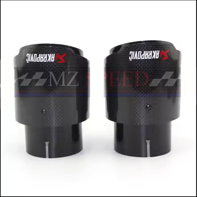 Cổ họng bằng sợi carbon Scorpio AK mới phù hợp cho Honda Civic Atez Rezhi Crown CX4 BMW 3 Series ống xả akrapovic cấu tạo ống giảm thanh ô tô