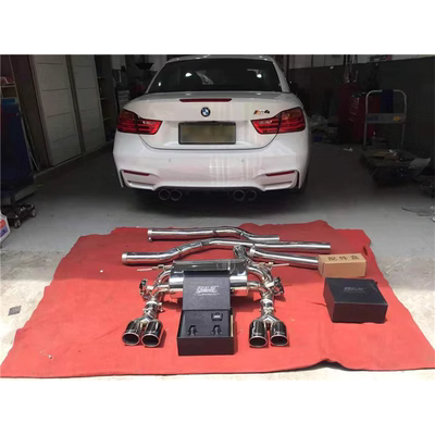 Ống xả RES BMW 4 Series 420 425 428 430 435 440 sửa đổi van đầu, giữa và đuôi ống pô ống pô