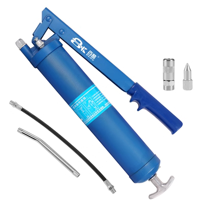 bơm mỡ bằng tay skf Đức và Nhật Bản nhập khẩu súng mỡ thủ công Baiku thanh áp lực đơn và đôi thanh áp suất cao máy đào sâu bướm áp suất cao dầu đổ đặc biệt đầu bơm mỡ nhọn máy bơm mở bò