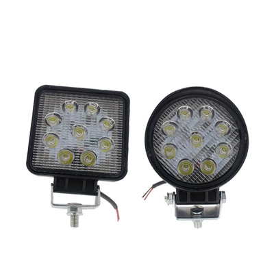 Xe tải siêu sáng LED chụp máy kỹ thuật ánh sáng Xe nông nghiệp 24V astigmatism sửa đổi đảo ngược 12V đèn pha đèn pha LED đèn LED đèn lùi xe ô tô kính chiếu hậu