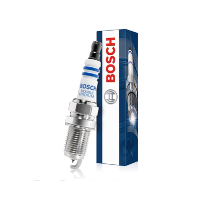 Bugi iridium kép của Bosch phù hợp cho cửa hàng hàng đầu Mitsubishi Pajero Pajero Jinchang Outlander EX Jinjie bugi máy cắt cỏ