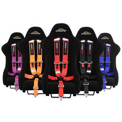 Eddy Racing sửa đổi dây đai an toàn tự động Ghế Chứng nhận SFI của Mỹ Three -inch năm điểm dây an toàn phuộc xe hơi giảm xóc ô tô