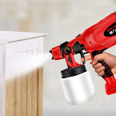 Súng phun sơn điện cầm tay công suất cao, Máy phun sơn công nghiệp cầm tay đa năng súng sơn mini
