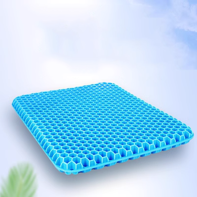 gối tựa cổ ô tô Đệm Lót Ghế Ô Tô Đệm Đá Mùa Hè Đa Năng Đơn Chip Hở Lưng Mát Đệm Thông Gió Và Thoáng Khí 3D Silicon Tổ Ong Đệm Ghế Văn Phòng gối tựa đầu cao su non gối tựa đầu