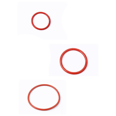 phớt chắn dầu chịu nhiệt Vòng chữ o-ring silicone màu đỏ chịu nhiệt độ cao không độc hại có đường kính ngoài (52-75mm) * 5mm / 5 vòng chữ o cao su phớt chắn dầu phớt làm kín trục