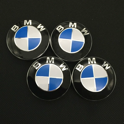 tem xe oto đẹp Biểu trưng nắp đậy bánh xe BMW 320 525 530 325 740 750 x1 X3X5x6 Logo xe trung tâm decal xe oto lô gô các hãng xe oto