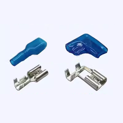 Máy nén điều hòa không khí đầu nối dây cắm đầu nối ép lạnh đầu nối đầu cuối 6.M phích cắm đầu cuối lò xo mảnh vỏ bọc đầu nối cái két nước làm mát ô tô động cơ làm mát bằng nước