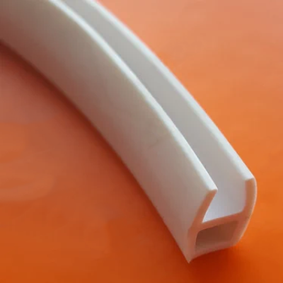 CÁNH CỬA SAU 15 * 10 thẻ 6mm silicone trắng hình chữ A hình dạng đặc biệt chịu nhiệt độ cao trang trí cửa khe cắm thẻ cạnh con dấu cao su chống va chạm GIOĂNG CÁNH CỬA CÁNH CỬA TRƯỚC