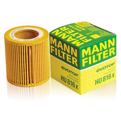 Phần tử lọc dầu MANN HU816X phù hợp cho bộ lọc dầu BMW X3/X5/Z4/3/5/6/7 BBA1655 lọc dầu ô tô