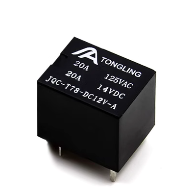 rơ le nhiệt độ Rơle ô tô 12v 5 pin 4 pin sra 20A DC 5V 9V 24VDC điện từ nhỏ T78 nhà sản xuất rơ le nhiệt mt 32 các loại rơ le thời gian
