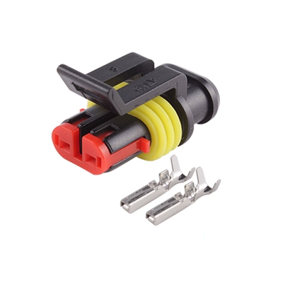 khớp nối dây điện Đầu nối chống thấm nước cho ô tô Đầu nối DJ7021-1.5-11/21amp 282104-1-282080-1 cos nối thẳng dau cos dien