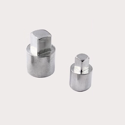 Van bi khí nén kết nối trục kết nối bộ truyền động xi lanh tay áo và thanh liên kết van Phụ kiện van khí nén 14 * 14 Đầu xi lanh