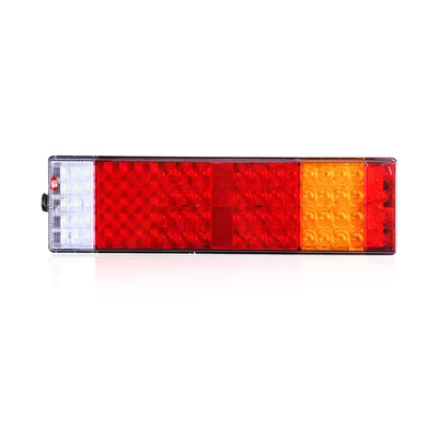 đèn bi led ô tô Bộ đôi Power Shaanqi Delong X3000 Đèn đuôi M3000/F3000 LED LED LED LEAD Đèn sau siêu sáng kính hậu đèn ô tô