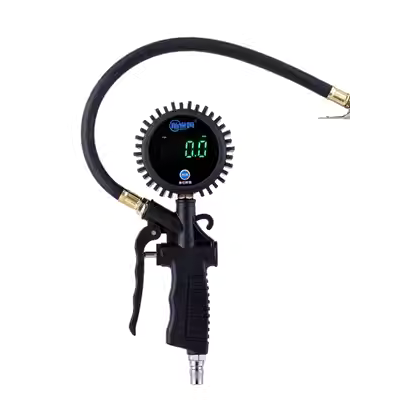 Đức và Nhật Bản nhập khẩu có độ chính xác cao lốp xe ô tô đồng hồ đo áp suất lốp đồng hồ đo áp suất lốp màn hình kỹ thuật số màn hình bơm hơi súng tiếp nhiên liệu đồng hồ đo áp suất lốp đo áp suất lốp