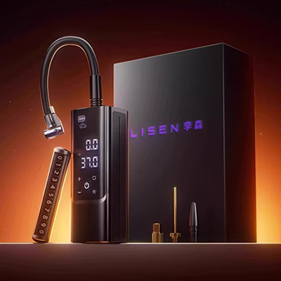 Lisen ô tô máy bơm không khí ô tô bơm điện ô tô lốp di động xe đạp xe máy bơm hơi bom xe oto bơm lốp