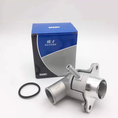 két nước ô tô Thích hợp cho bộ điều nhiệt Excelle HRV1.6 Lefeng Lecheng lắp ráp bộ điều chỉnh nhiệt đường ống nước trên hợp kim nhôm điều khiển nhiệt độ đồng hồ nhiệt độ omron