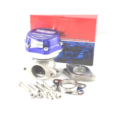 con đội thủy lực dài Xe sửa đổi ống xả van giảm áp wow wow turbo giảm áp bỏ qua van giao diện lớn 38MM bướm ga điện tử ống xả ô tô nổ lụp bụp