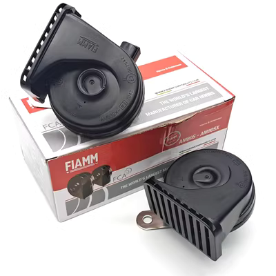 còi oto Fiam Car Snail Horn 12V Ultra -waterproof High và Low Dual -sound Universal Reversification Sửa đổi BMW âm thanh BMW còi điện 24v còi ô tô 12v