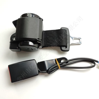 Pháo giả dây an toàn Kỹ thuật Khóa khẩn cấp Khóa khẩn cấp Hai điểm bảo hiểm tự động Băng bảo hiểm Micro -witch dây đai an toàn bảo hộ đai ngồi xe ô tô cho bé