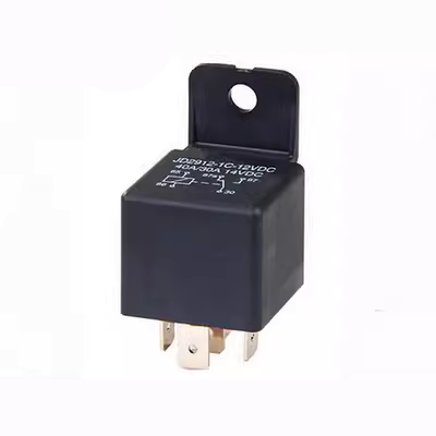 rơ le nhiệt Rơle ô tô nói chung xe DC12V/24V Sửa đổi quạt điều hướng GPS với 4 chân và 5 chân rơ le thời gian omron rơ le nhiệt ls