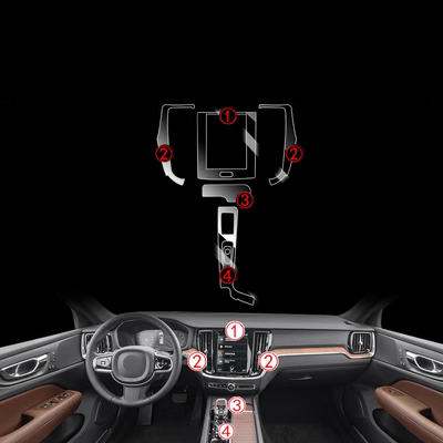 Volvo XC60 Vật tư ô tô vè che mưa ô tô bạt che nắng ô tô