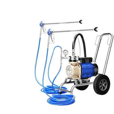 Máy phun sơn áp suất cao chạy điện Fujiwara sơn cao su sơn màu thép cải tạo ngói thiết bị phun sơn tất cả trong một súng phun sơn r21x súng phun sơn áp lực cao