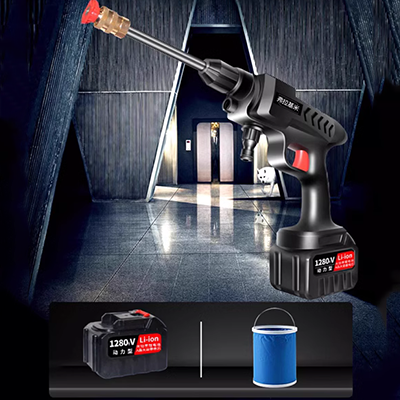 Không Dây Rửa Xe Súng Nước Áp Lực Cao Xe Hộ Gia Đình Vệ Sinh Pin Lithium Sạc Nước Lấy Mạnh Siêu Tăng Rửa Sàn Hiện Vật súng xịt rửa xe cao áp súng xịt rửa xe cao áp