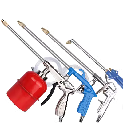 súng hút bụi máy nén khí Súng khí nén cao cấp xịt rửa xe lưu động, Súng có Thể Điều Chỉnh Máy Bơm Không Khí máy Nén Khí Đầu vòi xịt hơi khí nén