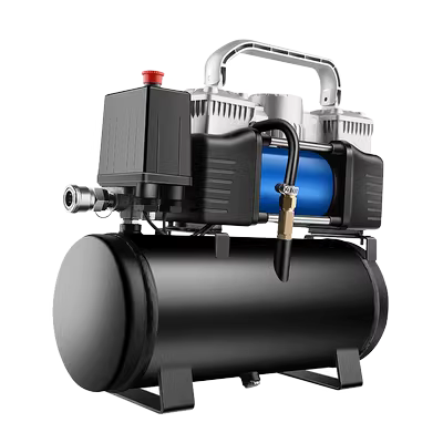 Máy Bơm Không Khí Jideli Nhỏ 220V Không Dầu Không Khí Im Lặng Cao Cấp Mộc Phun Sơn Máy Bơm Không Khí Máy Nén Khí máy bơm hơi puma máy bơm hơi puma