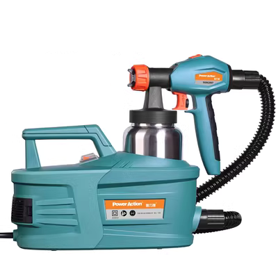 Máy phun Pulijie máy phun điện súng phun sơn sơn cao su sơn súng phun phun nồi phun sơn hiện vật súng w71 pet phun sơn