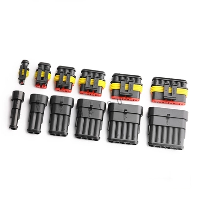 Đầu nối chống nước ô tô HID 282104-1 Ổ cắm dây AMP ổ cắm đầu nối nam và nữ đầu cosse dây điện đầu cos nối dây điện