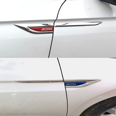 Volkswagen 19-21 Bora mới cộng với tấm chắn bùn tiêu chuẩn 16-18 thân xe dán nguồn cung cấp sửa đổi ngoại thất ban đầu ron cửa gỗ gioăng cao su cửa kính