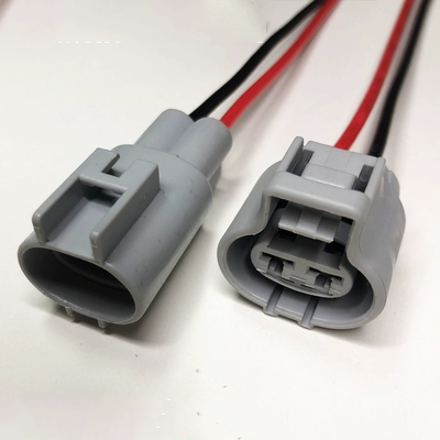 Quạt điện tử ô tô cắm 2p nối dây nam nữ docking plug-in 3p chống nước kết nối 4 lỗ DJ7021Y-4.8 cos nối thẳng khớp nối dây điện