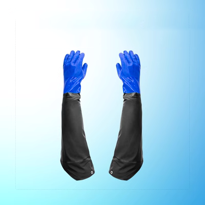 Găng tay rửa xe chống nước đặc biệt Plus nhung mùa đông ấm áp mùa đông sang trọng găng tay cotton cho xe ô tô Plus cotton dày nhựa da bình tạo bọt tuyết gắn súng phun rửa xe đầu súng rửa xe