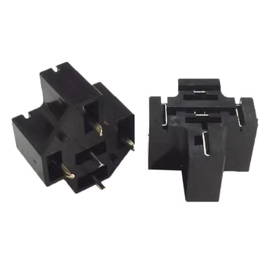 Ô tô rơle ổ cắm rơle hàn ghế cắm trực tiếp hàn tấm ghế ổ cắm tấm hàn PCB 40A60A80A rơle thời gian 220v rơ le thời gian omron