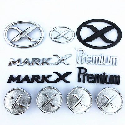 logo ôtô 05-16 Hình bóng Reiz mới của Toyota sửa đổi logo MARK-X cũ vô lăng đặc biệt phía sau đuôi xe logo P thương hiệu logo xe hơi dán decal xe oto