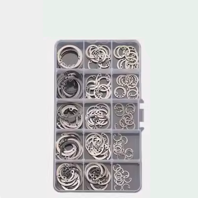 đĩa braking Vòng giữ cho trục Lỗ tròn loại C Thẻ trục Vòng đệm móc khóa kiểu E Vòng đệm mở đàn hồi Vòng tròn mở ngoài Bộ thẻ trục vòng tròn ngoài bố thắng xe máy nén khí 5kg