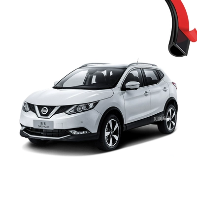 TÁP BI CÁNH CỬA [Cao cấp] Nissan Qashqai / New Qashqai sửa đổi đặc biệt dành cho xe hơi cách âm, dải trang trí cửa chống bụi CỬA NÓC CÁP NÂNG KÍNH