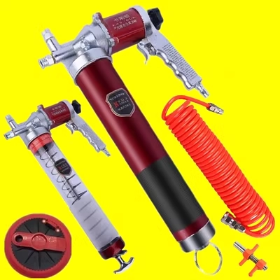 máy bơm mở bò khí nén Khí nén nhỏ liên tục súng mỡ cao áp Carlson súng dầu liên tục điện khí bơm bơ xe máy bơm không khí áp suất không khí bơm mỡ bò bằng hơi bơm mỡ bò